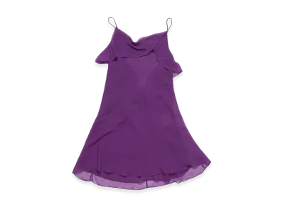 Acne Studios Silk Dress "Berry Purple"