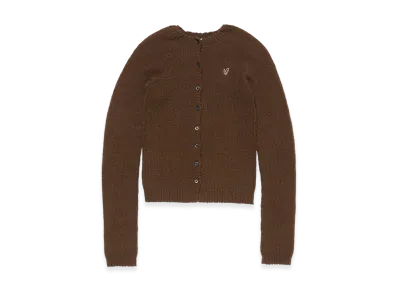 Acne Studios Button-Up Cardigan "Antique Brown"