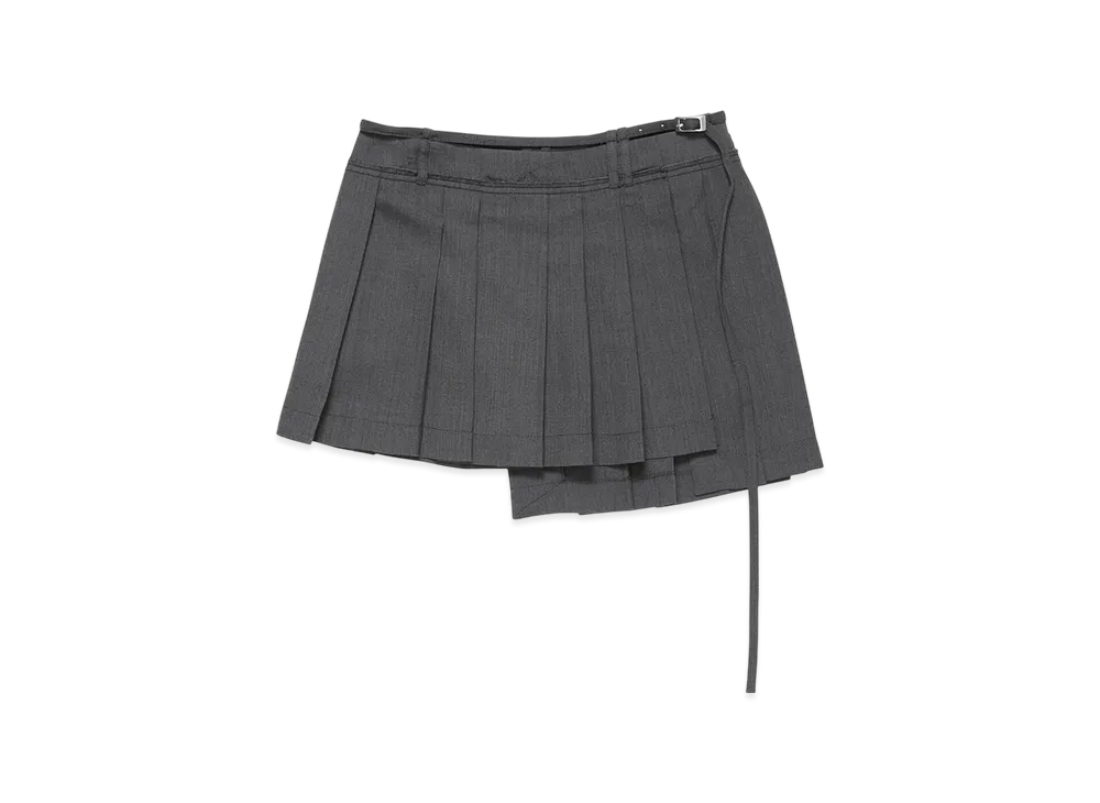 Acne Studios Pleated Skirt "Dark Grey"