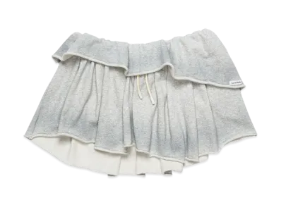 Acne Studios Fleece Skirt "Grey Melange"