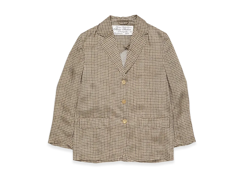 Acne Studios Satin Suit Jacket "Beige"