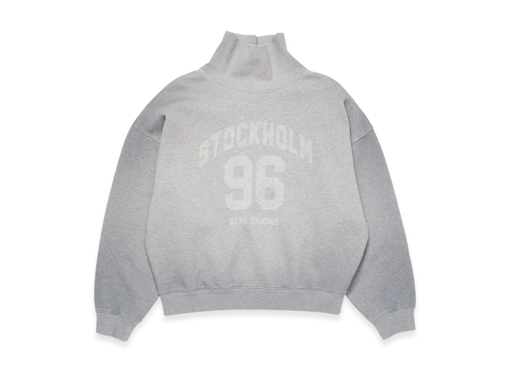 Acne Studios High-Neck Sweater "Grey Melange"