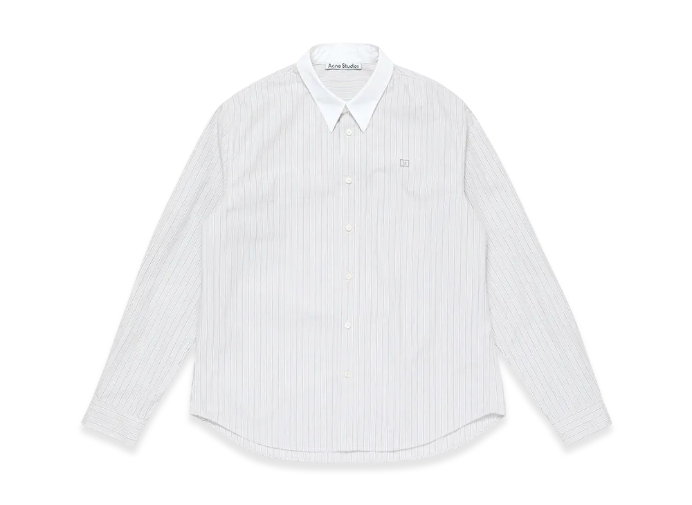 Acne Studios Button-Up Shirt "Multi Brown"