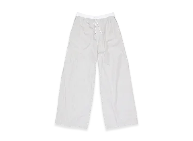 Acne Studios Striped Cotton Trousers "Multi Brown"