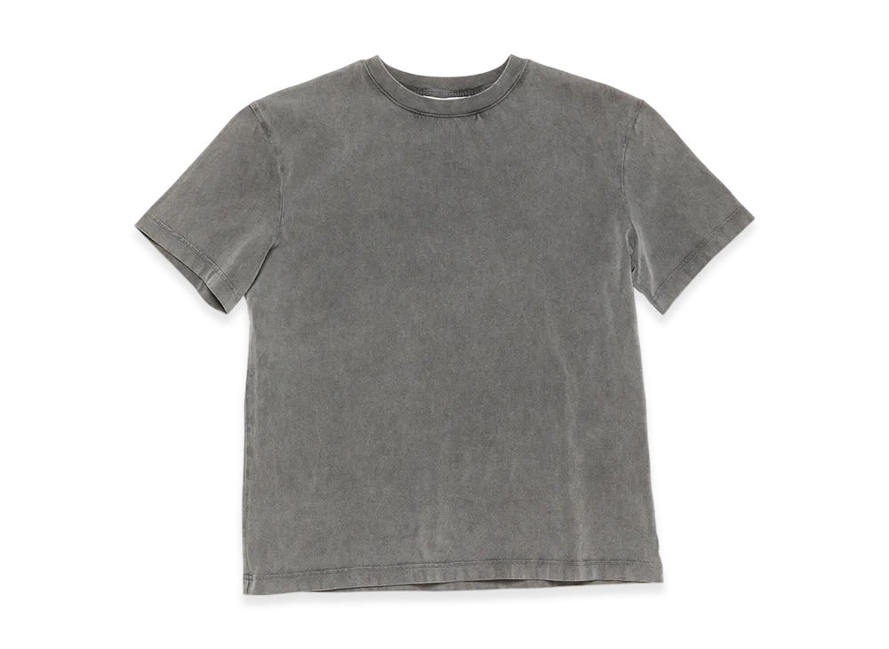 Acne Studios Cotton Crewneck Tee "Faded Black"