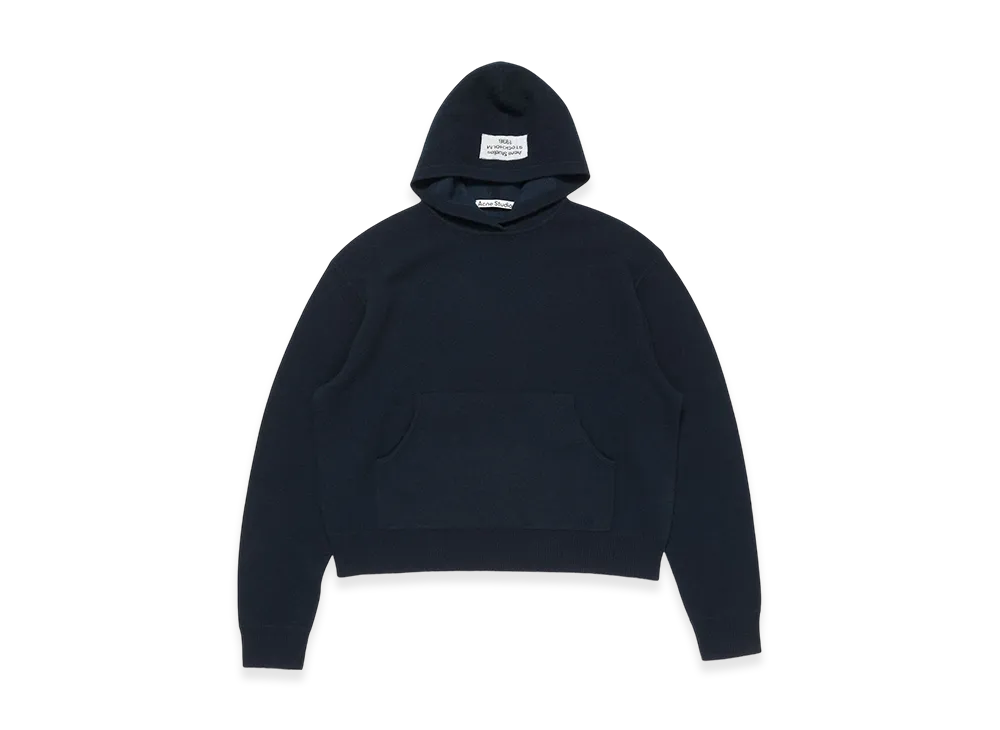 Acne Studios Cashmere Hoodie Sweater "Ink Blue"