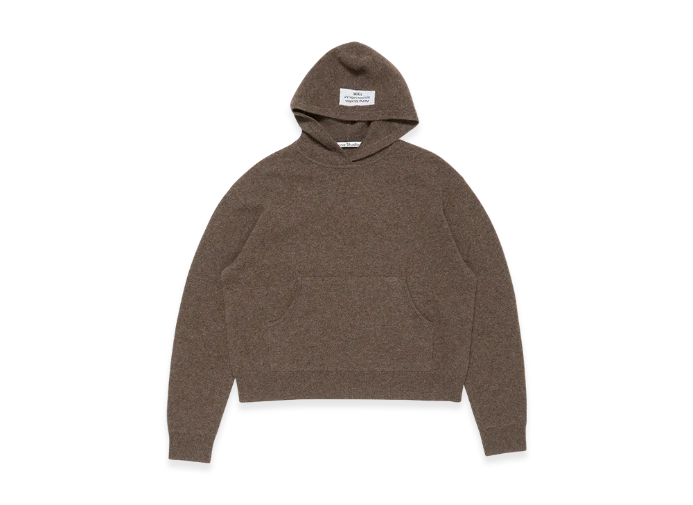 Acne Studios Cashmere Hoodie Sweater "Walnut Brown"