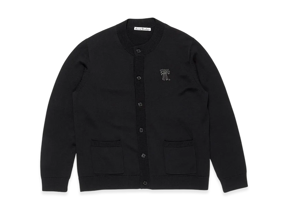 Acne Studios Crewneck Cardigan "Black"