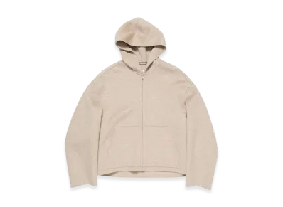 Acne Studios Hooded Cashmere Jacket "Oatmeal Melange"