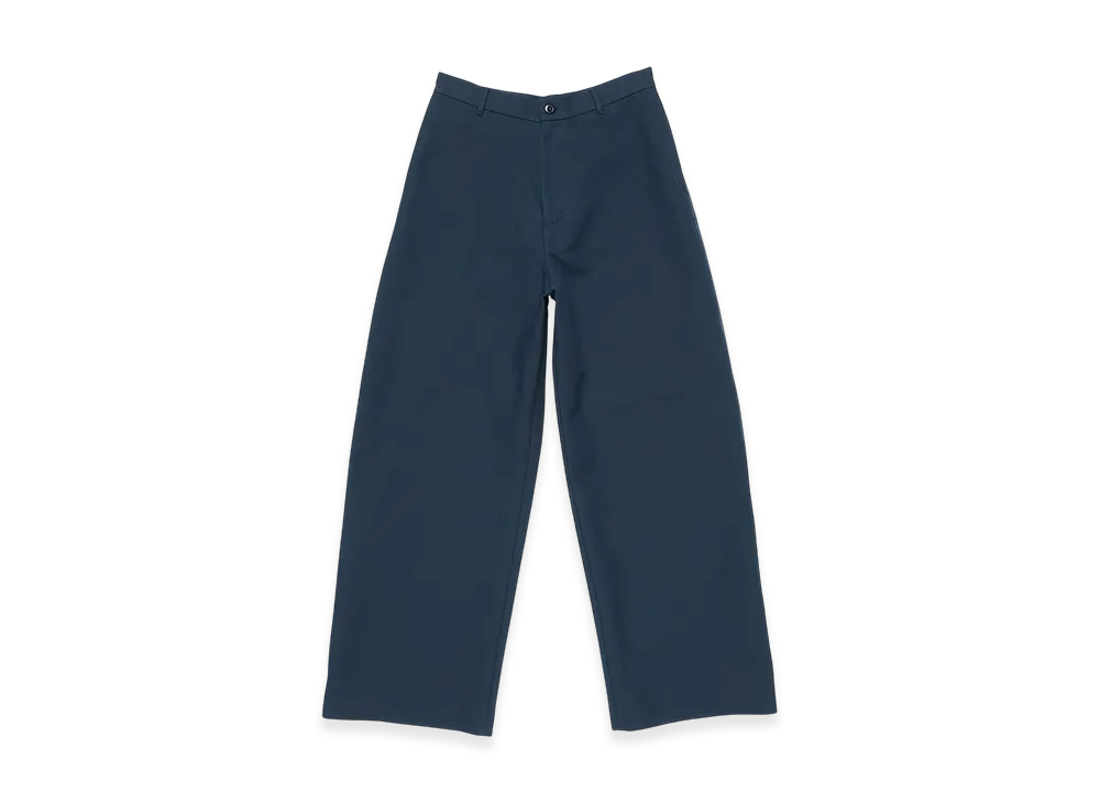 Acne Studios Satin Trousers "Navy Blue"