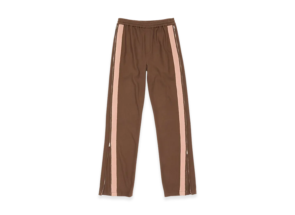 Acne Studios Tailored Wool Trousers "Chocolate Brown"