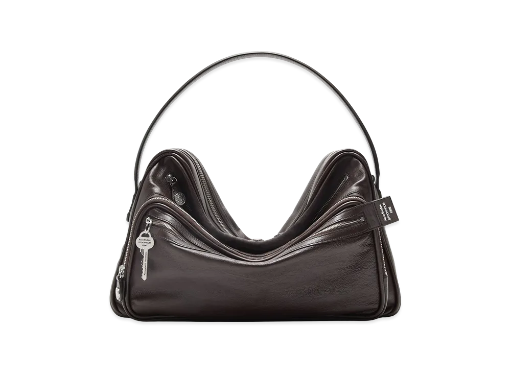 Acne Studios Camero Camera Shoulder Bag "Chocolate Brown"