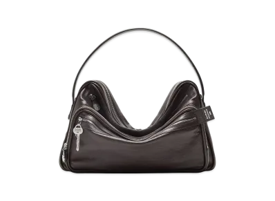 Acne Studios Camero Camera Shoulder Bag "Chocolate Brown"