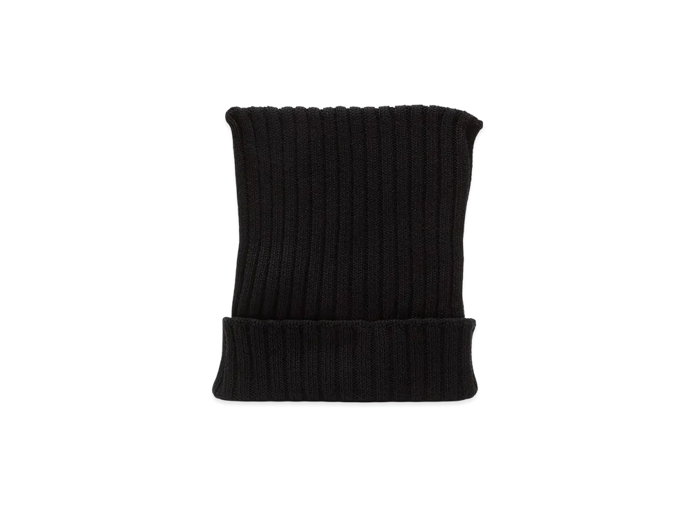 Acne Studios Ribbed Square Beanie "Black"