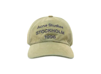 Acne Studios Logo Cap "Olive Green"