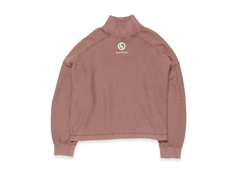 Acne Studios Fleece Sweater "Rum Brown"
