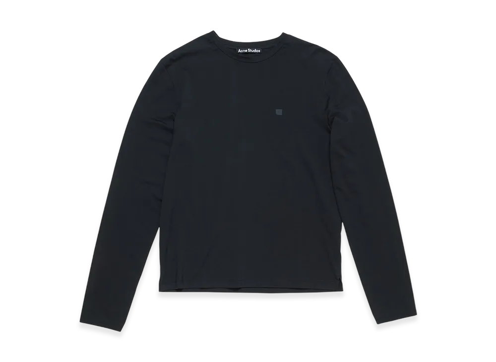 Acne Studios Long Sleeve Tee - Regular Fit "Black"