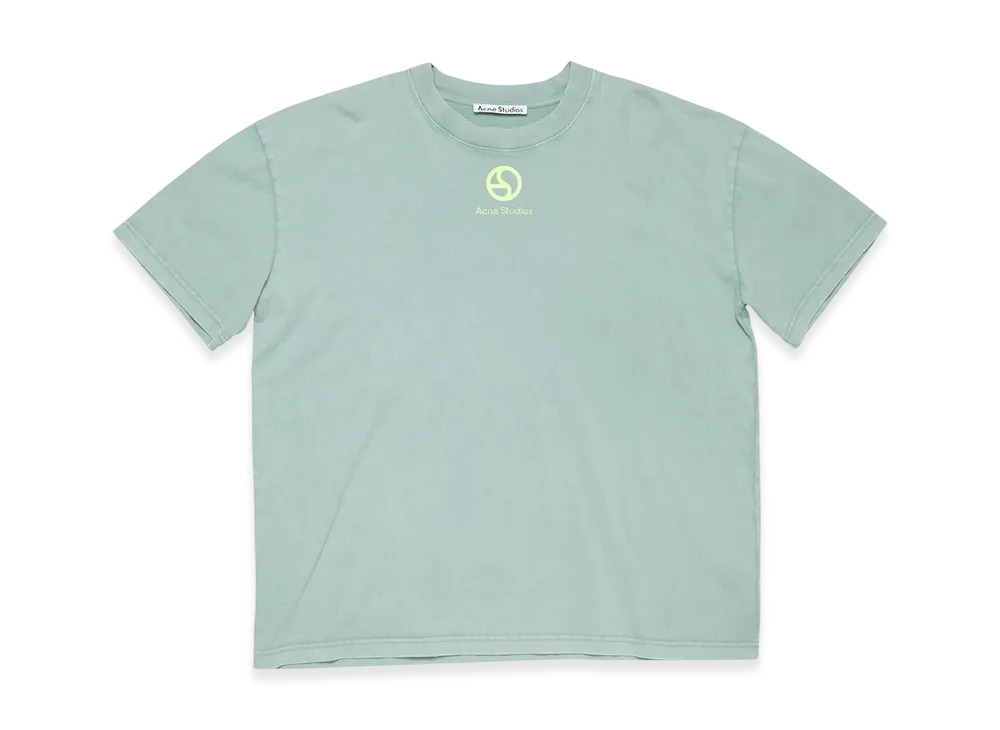 Acne Studios Logo Tee "Mint Green"