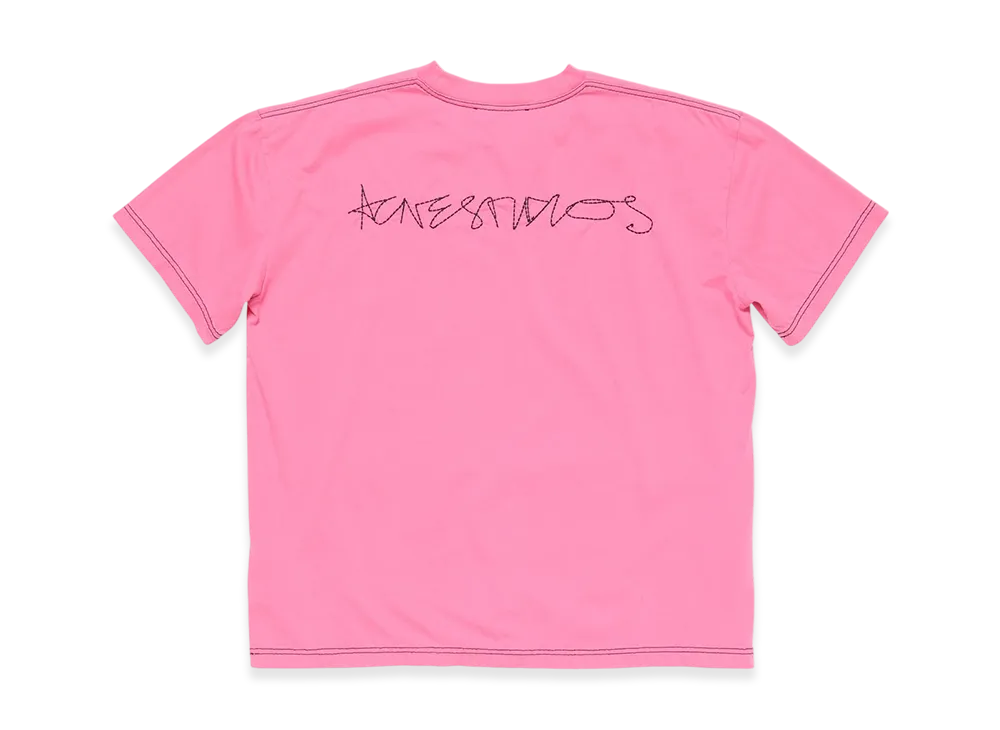 Acne Studios Logo Tee "Pink"