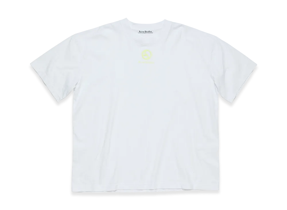 Acne Studios Logo Tee "Optic White"