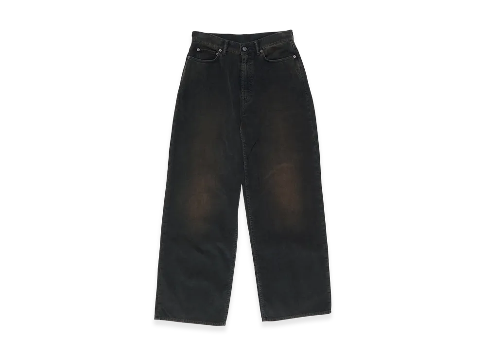 アクネストゥディオズ コーデュロイトラウザーズ プチ "ブラック"