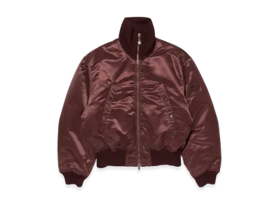 Acne Studios Technical Bomber Jacket "Burgundy"