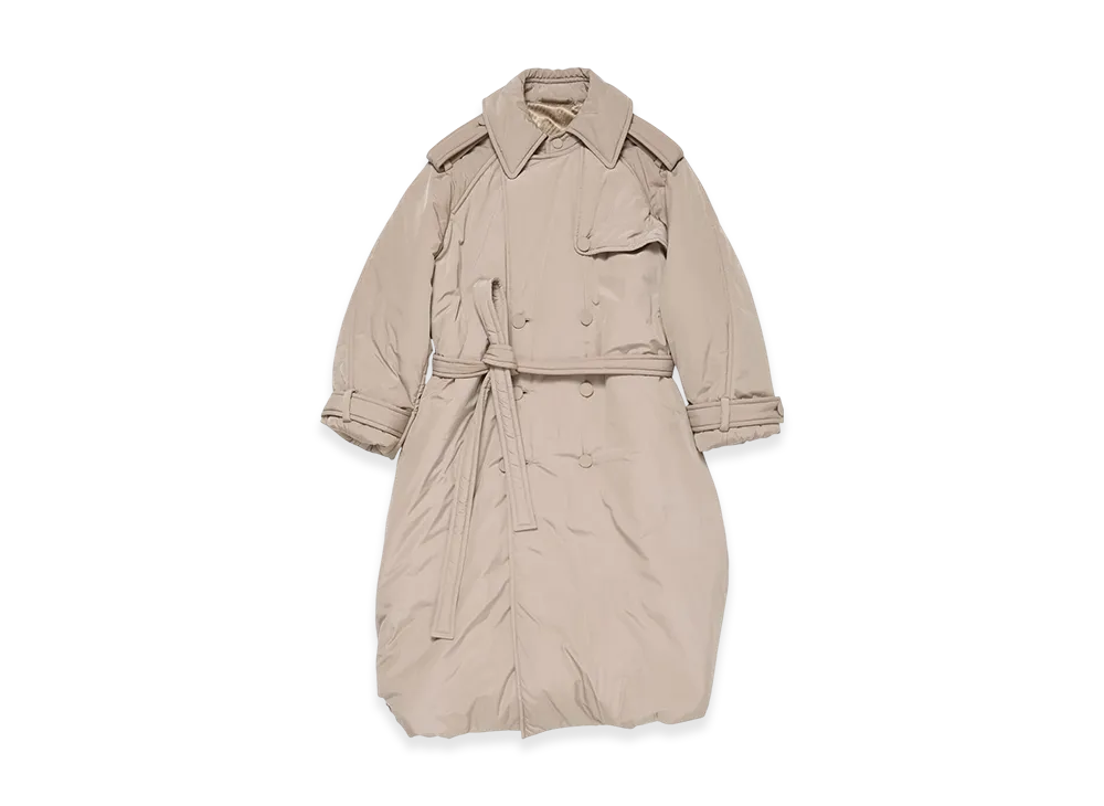 Acne Studios Technical Trench Coat "Almond Brown"