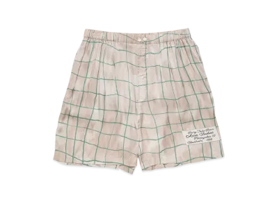 Acne Studios Check Shorts "Pink/Gray"