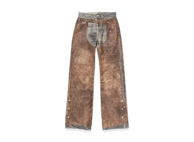 Acne Studios Printed Jeans - Regular Fit "Blue/Brown"