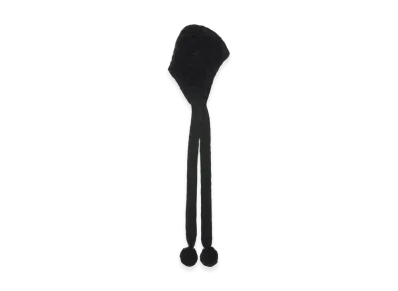 Acne Studios Mohair Cap with Ear Flaps "Black"