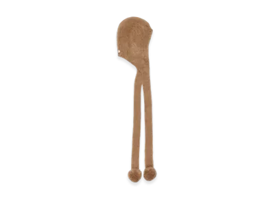 Acne Studios Mohair Cap with Ear Flaps "Clay Beige"