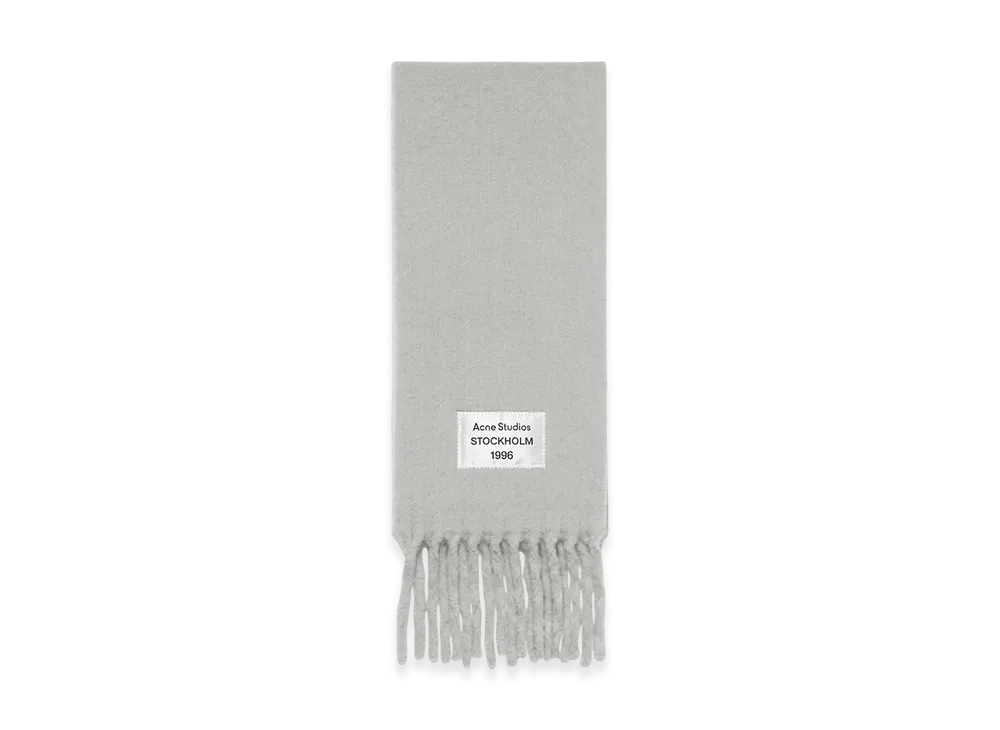 Acne Studios Bicolor Alpaca Scarf "Gray/Light Gray"