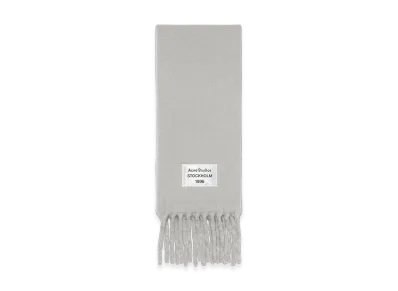 Acne Studios Bicolor Alpaca Scarf "Gray/Light Gray"