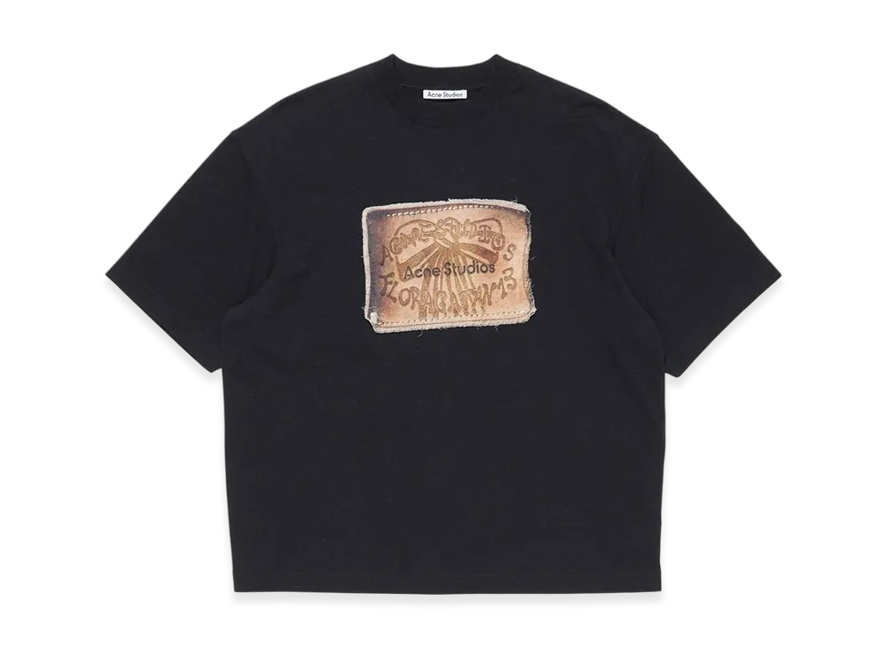 Acne Studios Logo T-Shirt "Faded Black"