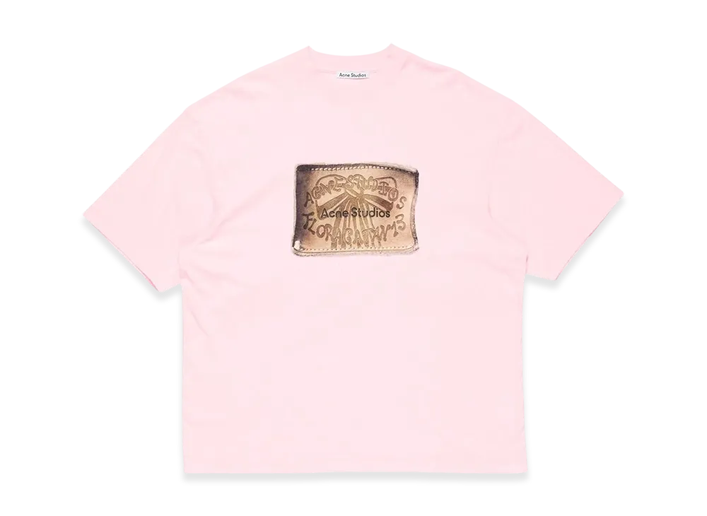 Acne Studios Logo T-Shirt "Baby Pink"