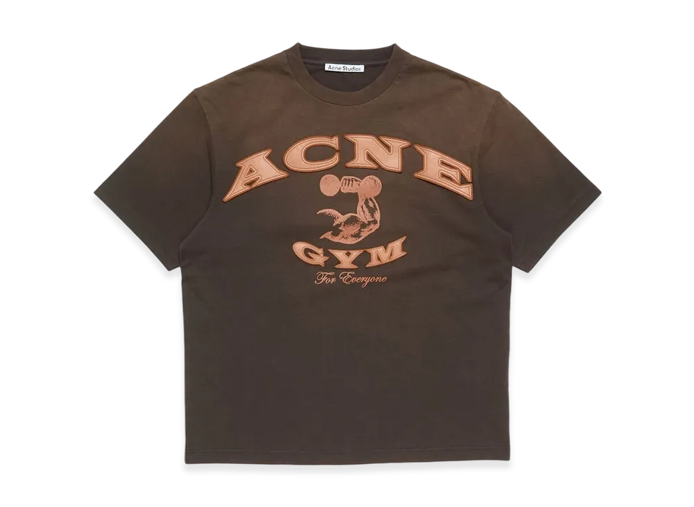 Acne Studios Logo T-Shirt "Dark Brown"