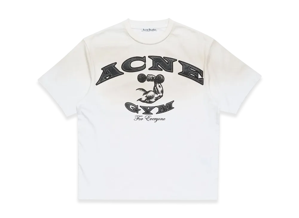 Acne Studios Logo T-Shirt "Dusty White"