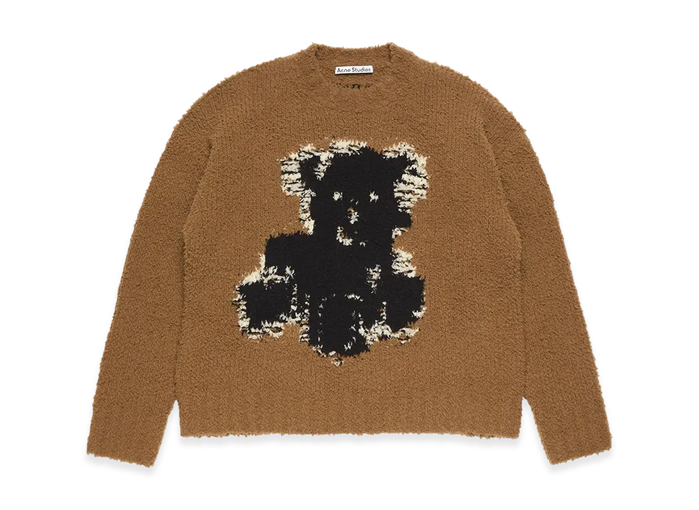 Acne Studios Crewneck Sweater "Khaki Beige"