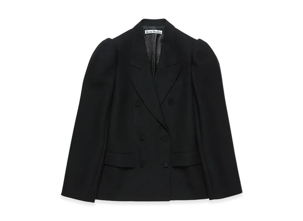 Acne Studios Double Breasted Suit Jacket "Black"