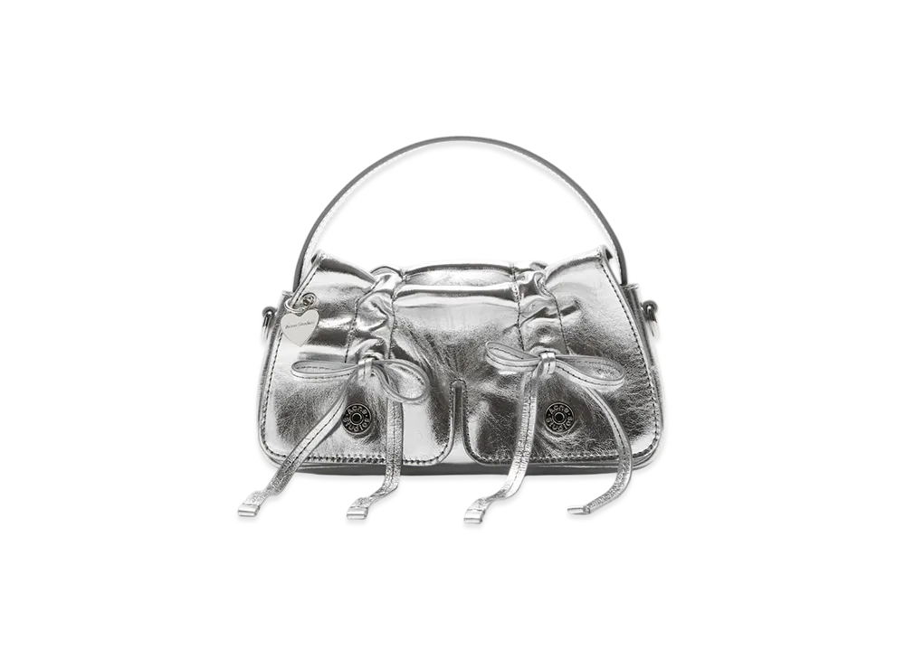 Acne Studios Multi-Pocket Micro Metallic Bag "Silver"