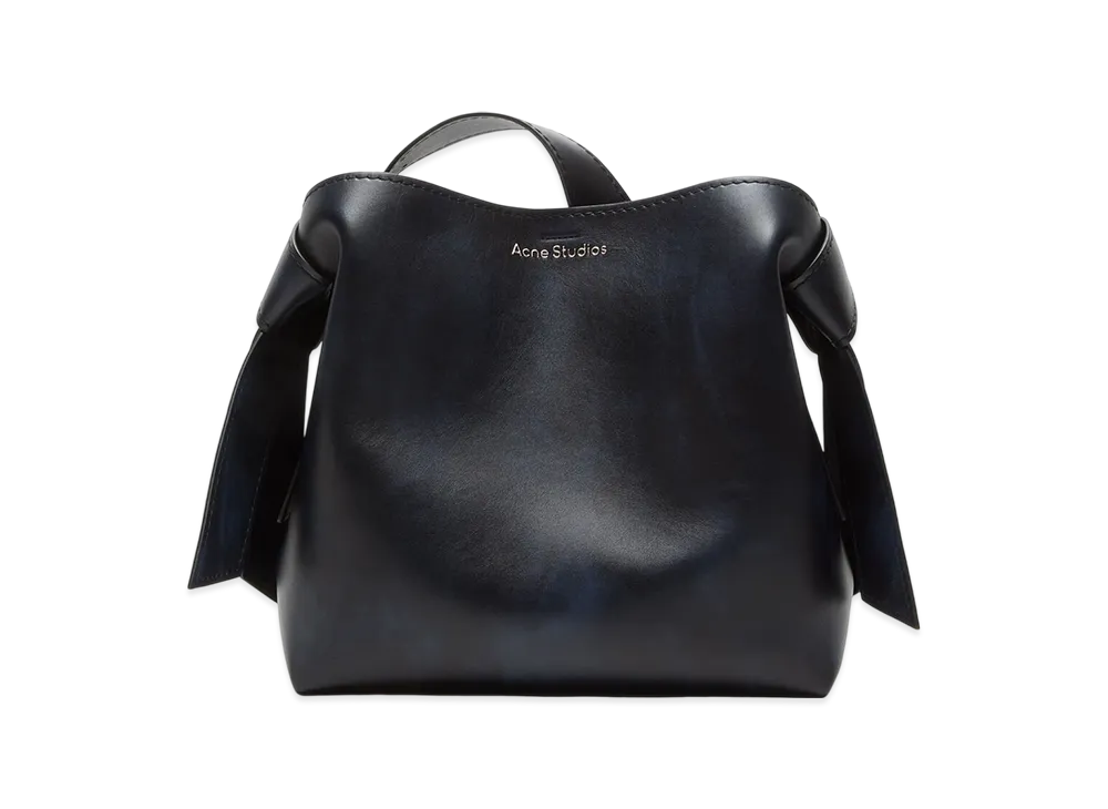 Acne Studios Musubi Midi Shoulder Bag "Navy Blue"