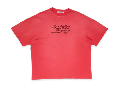 Acne Studios Logo T-Shirt "Bright Red"