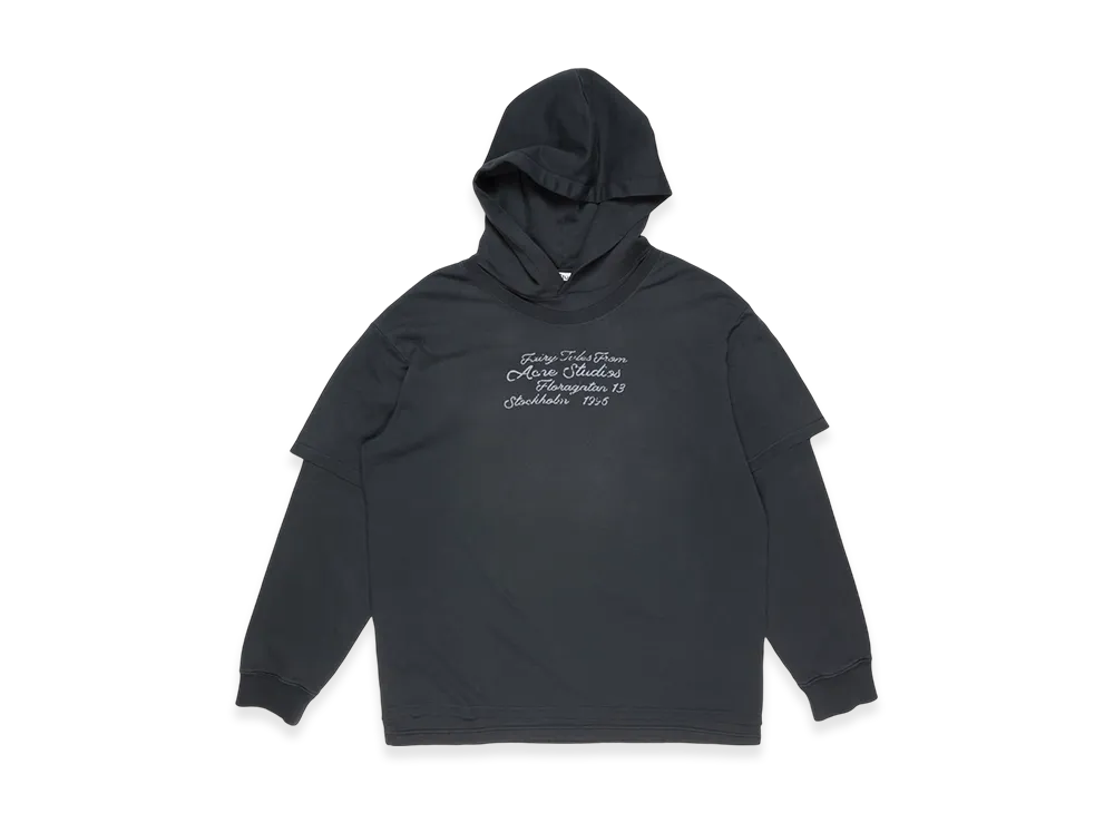 Acne Studios Layered Sweatshirt "Black"