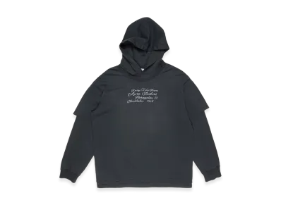 Acne Studios Layered Sweatshirt "Black"