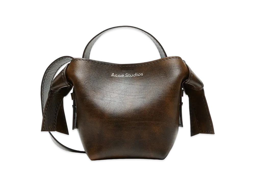 Acne Studios Musubi Mini Shoulder Bag "Ochre Yellow"