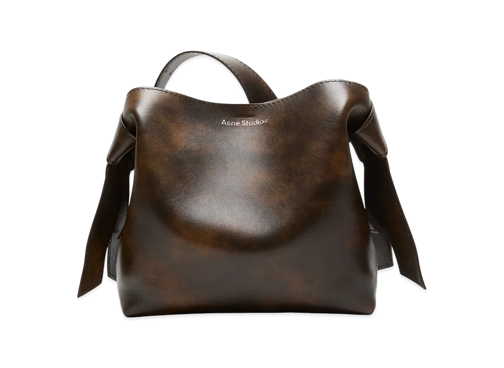 Acne Studios Musubi Midi Shoulder Bag "Ochre Yellow"