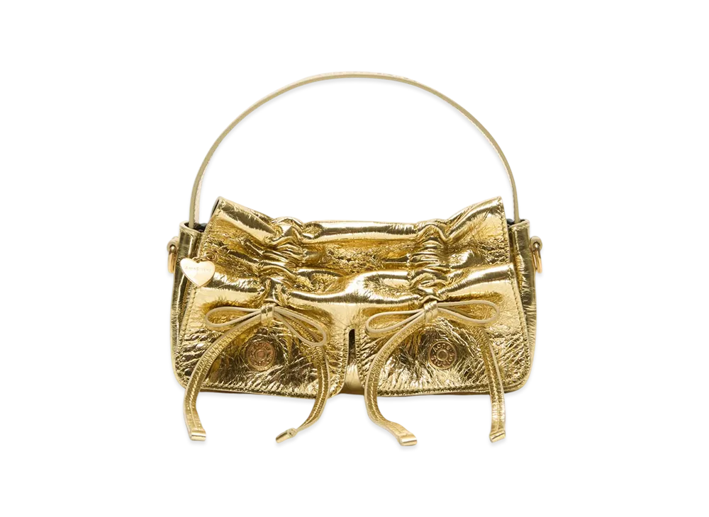 Acne Studios Multipocket Micro Metallic Bag "Gold"