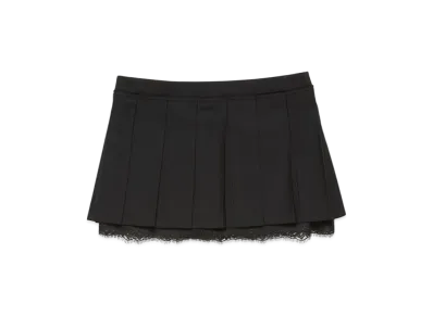 Acne Studios Mini Pleated Skirt "Black"