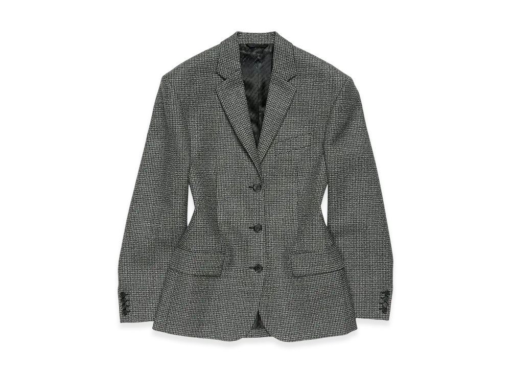 Acne Studios Single-Breasted Suit Jacket "Black/White"