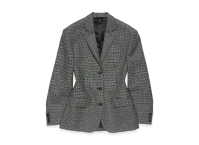 Acne Studios Single-Breasted Suit Jacket "Black/White"